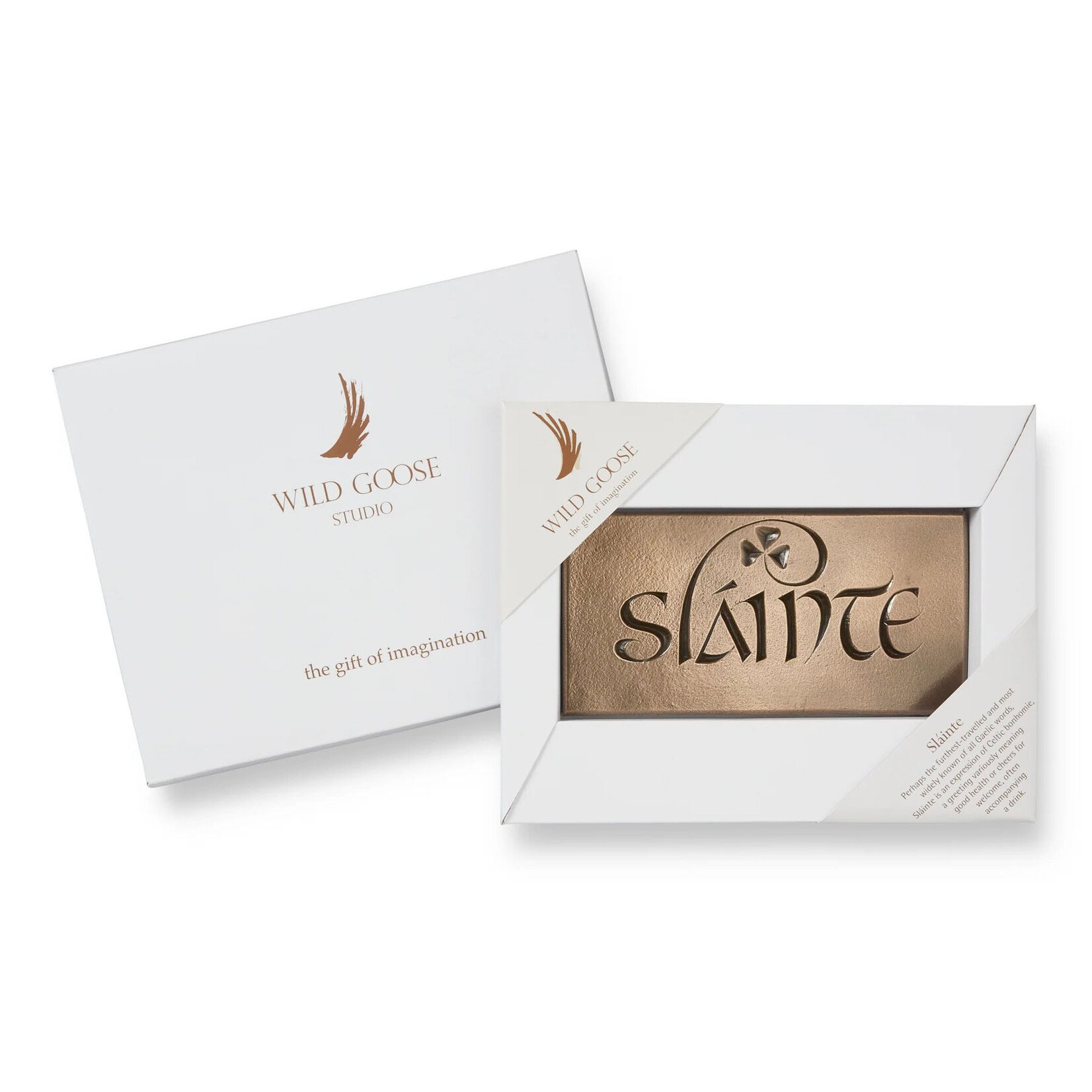 PLAQUES & GIFTS WILD GOOSE BRONZE - Slainte