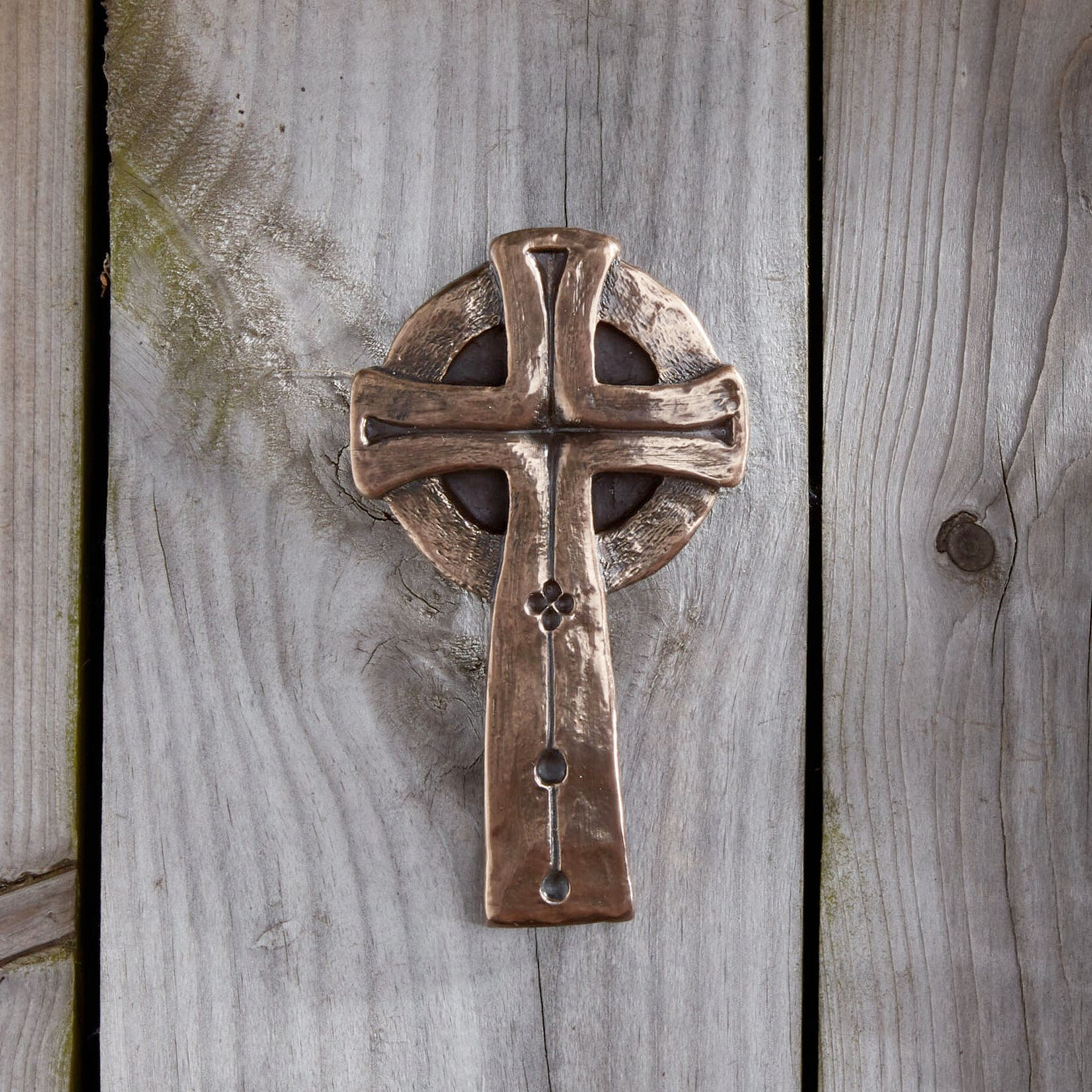 PLAQUES & GIFTS WILD GOOSE BRONZE - Glendalough Celtic Cross