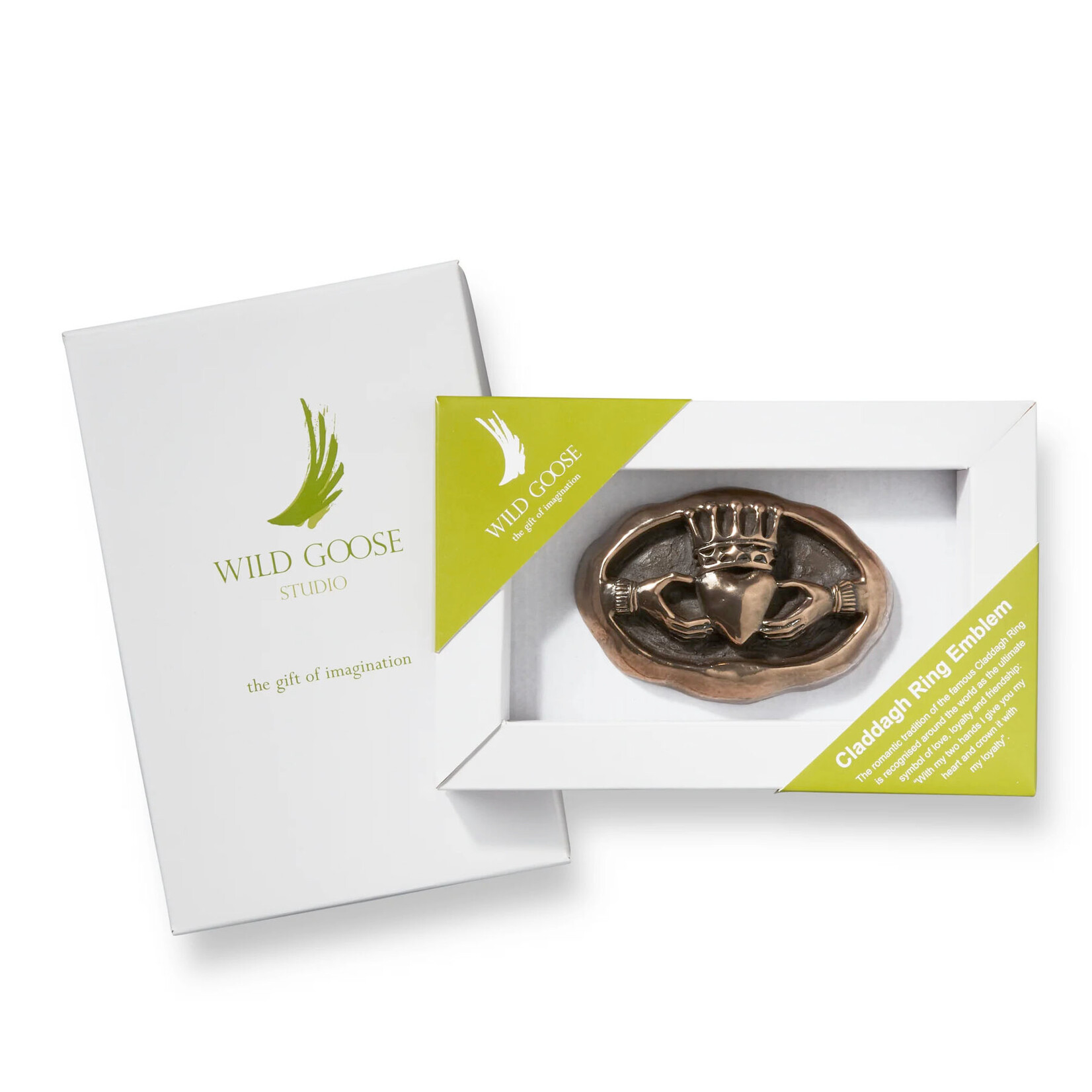 PLAQUES & GIFTS WILD GOOSE BRONZE - Claddagh