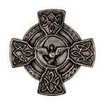 PLAQUES & GIFTS WILD GOOSE BRONZE - Celtic Cross & Peace Prayer