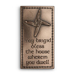 PLAQUES & GIFTS WILD GOOSE BRONZE - St. Brigids Cross Plaque