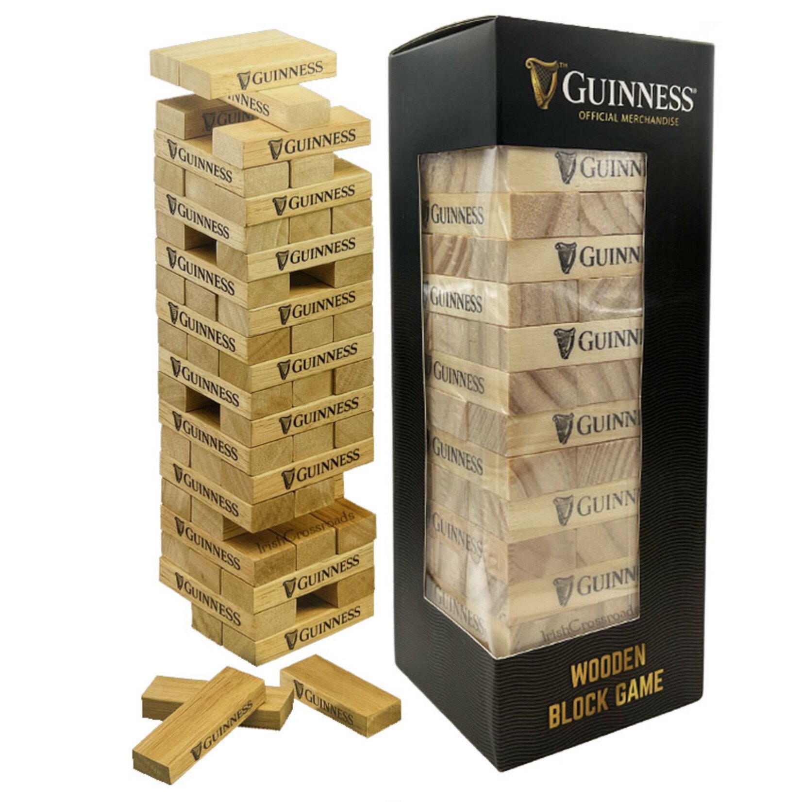 TOYS GUINNESS WOOD BLOCK TOWER GAME