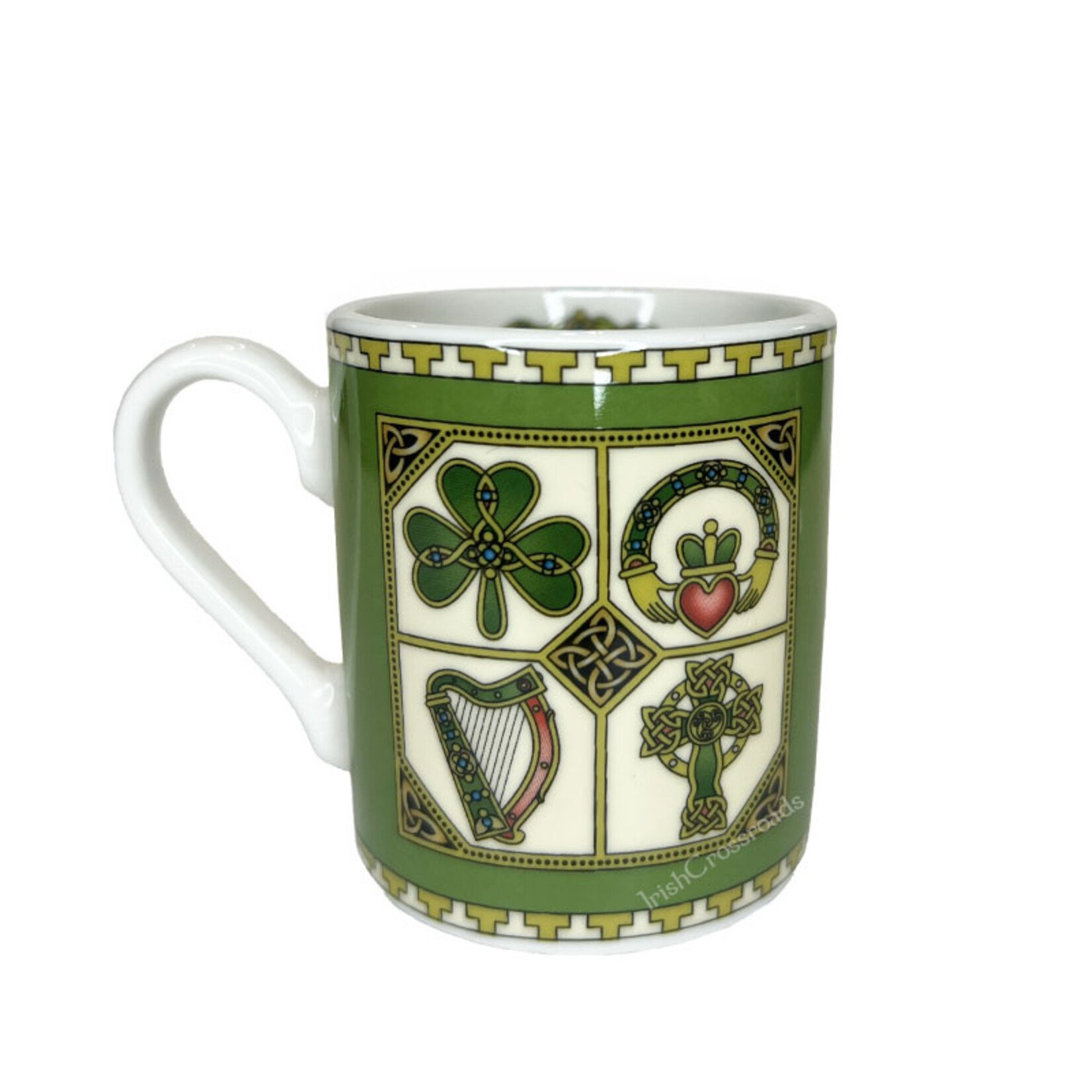 TEAPOTS, MUGS & ACCESSORIES CELTIC CLARA ESPRESSO MUG - SYMBOLS of IRELAND