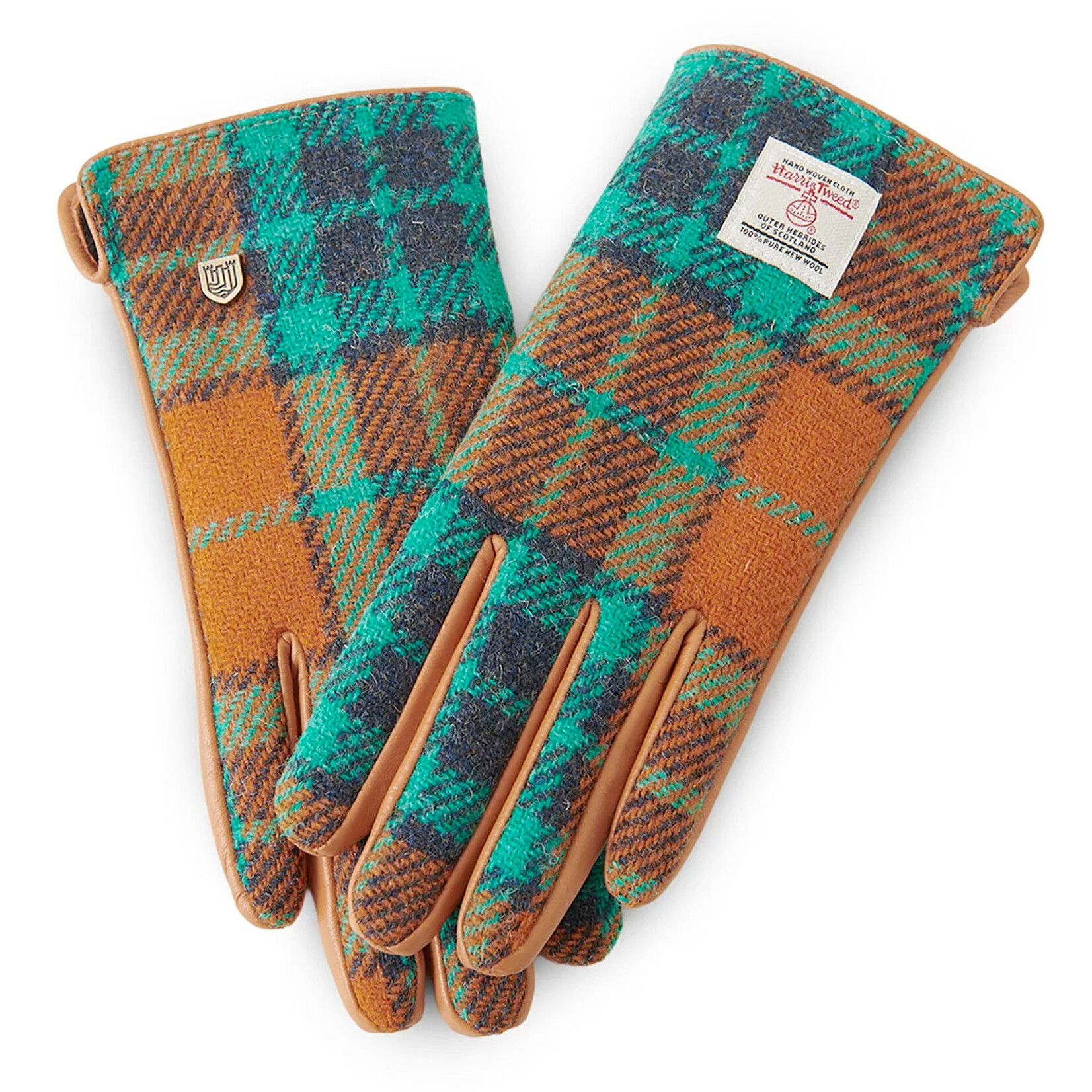 ACCESSORIES ISLANDER LADIES GLOVES w HARRIS TWEED