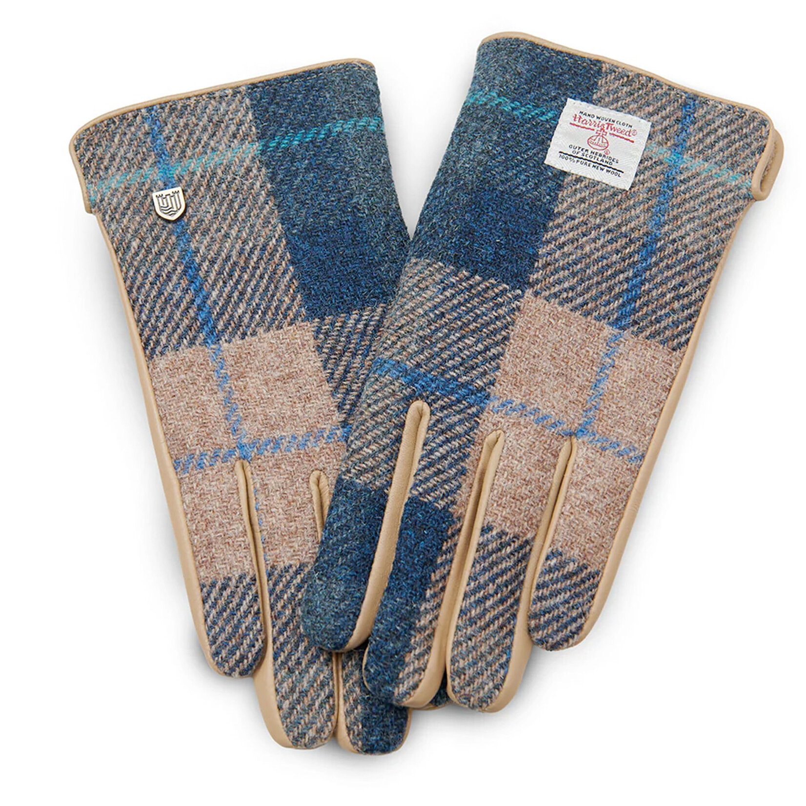 ACCESSORIES ISLANDER LADIES GLOVES w HARRIS TWEED