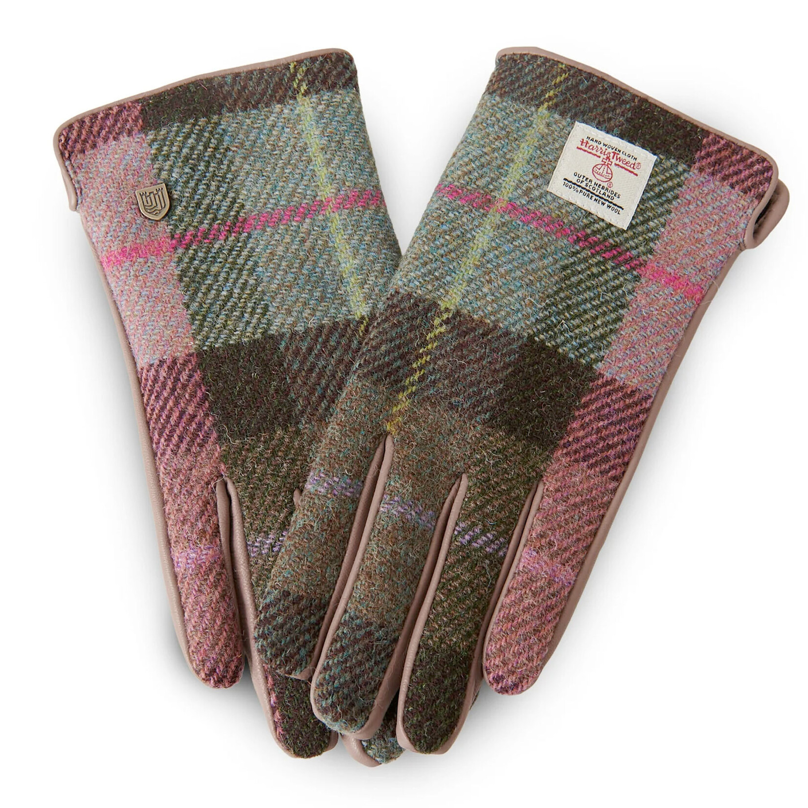 ACCESSORIES ISLANDER LADIES GLOVES w HARRIS TWEED