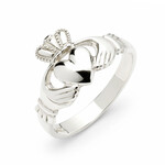RINGS FADO STERLING OISIN CLADDAGH RING
