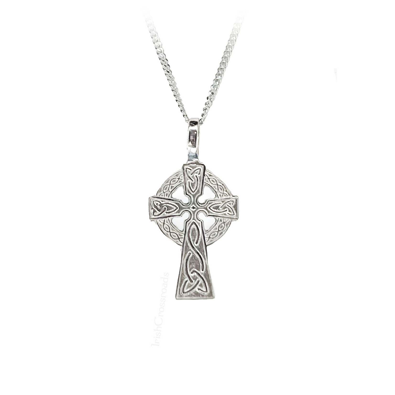 CROSSES FADO STERLING DOUBLE SIDED TRADITIONAL CELTIC CROSS - Small