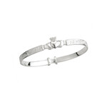 BRACELETS & BANGLES SOLVAR STERLING CLADDAGH CHILDS BANGLE