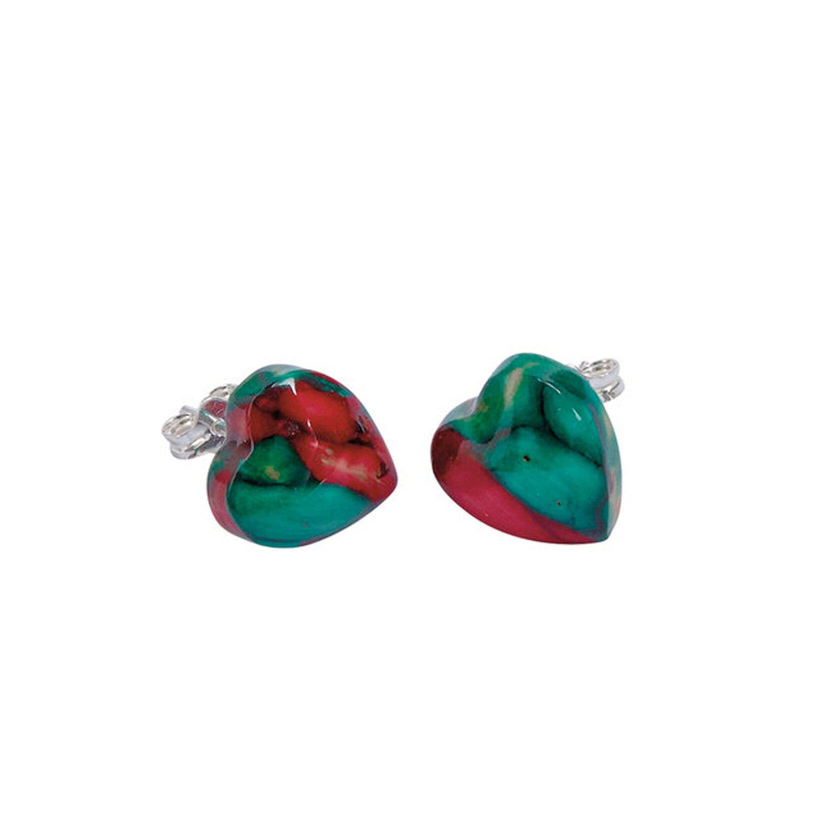 EARRINGS HEATHERGEM HEART STUD EARRINGS