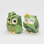 KITCHEN & ACCESSORIES IRISH OWL SALT & PEPPER SET