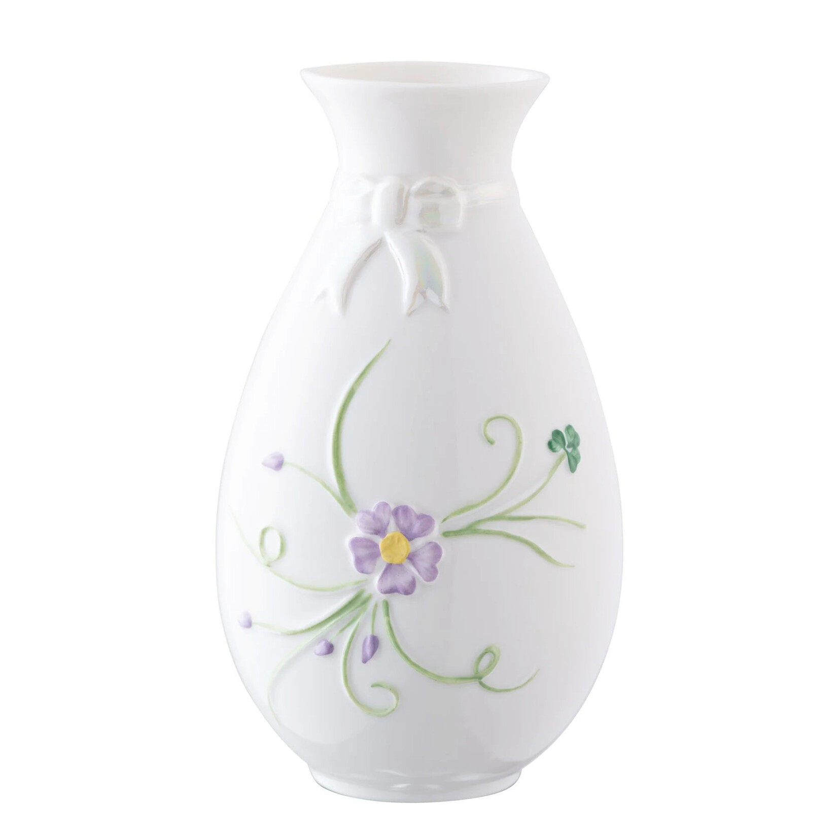 VASES & BOWLS BELLEEK CLASSIC RIBBON SPILL VASE