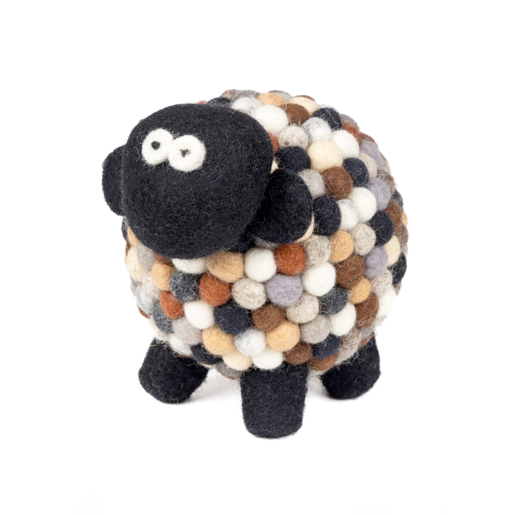 DECOR FELT SHEEP COLLECTIBLE - Natural Lrg