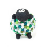 DECOR FELT SHEEP COLLECTIBLE - MultiGreen Lrg