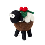 HOLIDAY DECOR FELT SHEEP COLLECTIBLE - Christmas Puds Med