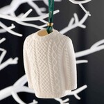 ORNAMENTS BELLEEK ORNAMENT - Classic Aran Jumper Sweater