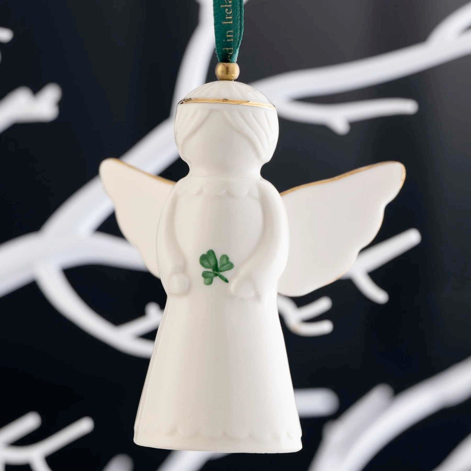 ORNAMENTS BELLEEK ORNAMENT - Classic Irish Angel