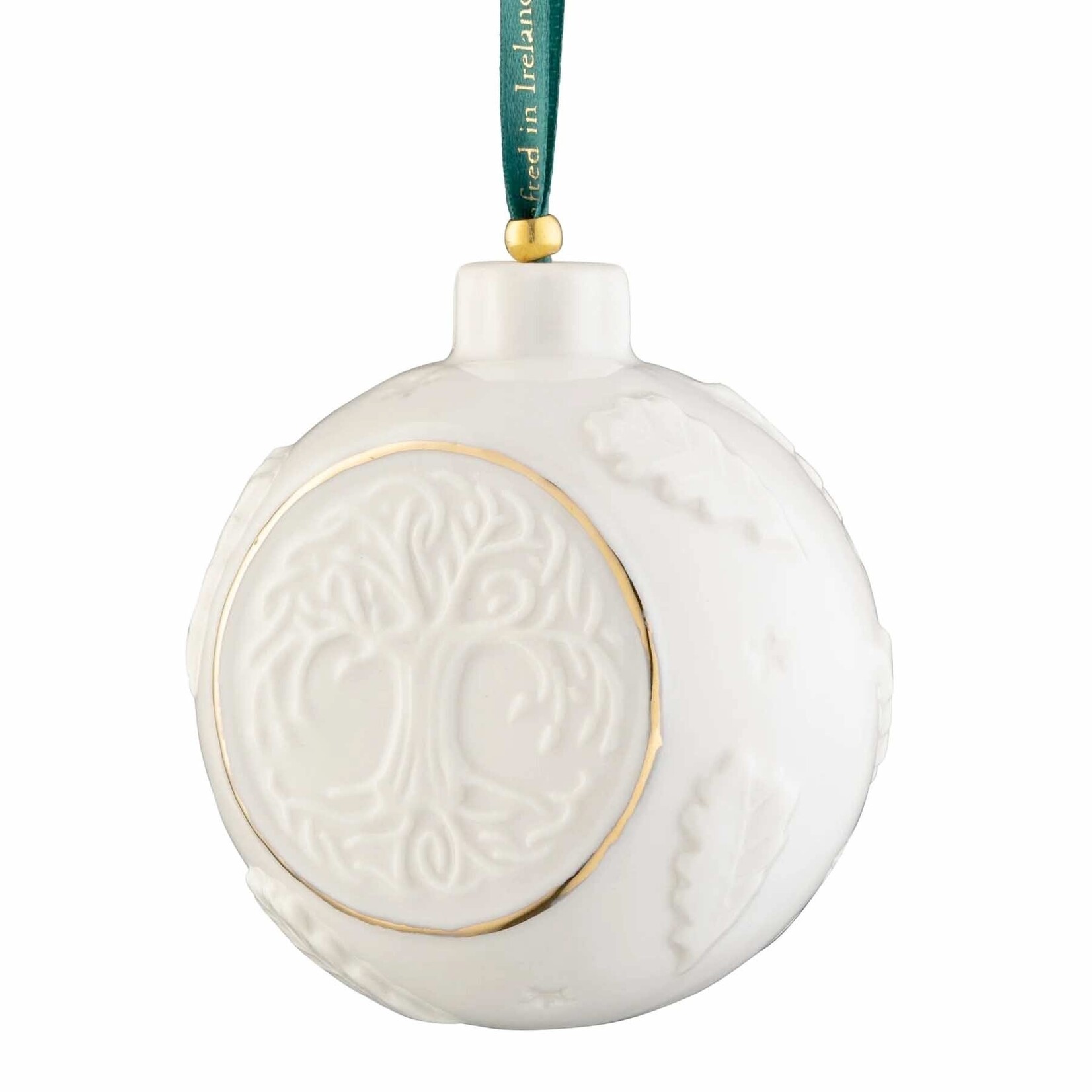 ORNAMENTS BELLEEK ORNAMENT - Tree of Life Bauble