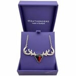 PENDANTS & NECKLACES HEATHERGEM STAG ANTLER PLATED PENDANT