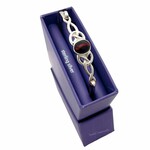 BRACELETS & BANGLES HEATHERGEM CELTIC SILVER BANGLE