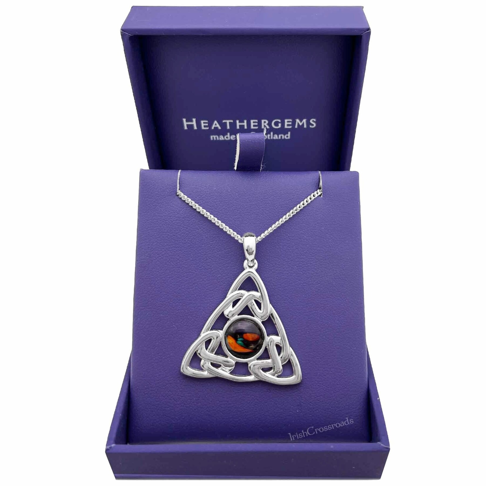 PENDANTS & NECKLACES HEATHERGEM TRINITY KNOT PENDANT