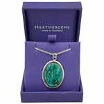 BRACELETS & BANGLES HEATHERGEM LRG OVAL PENDANT