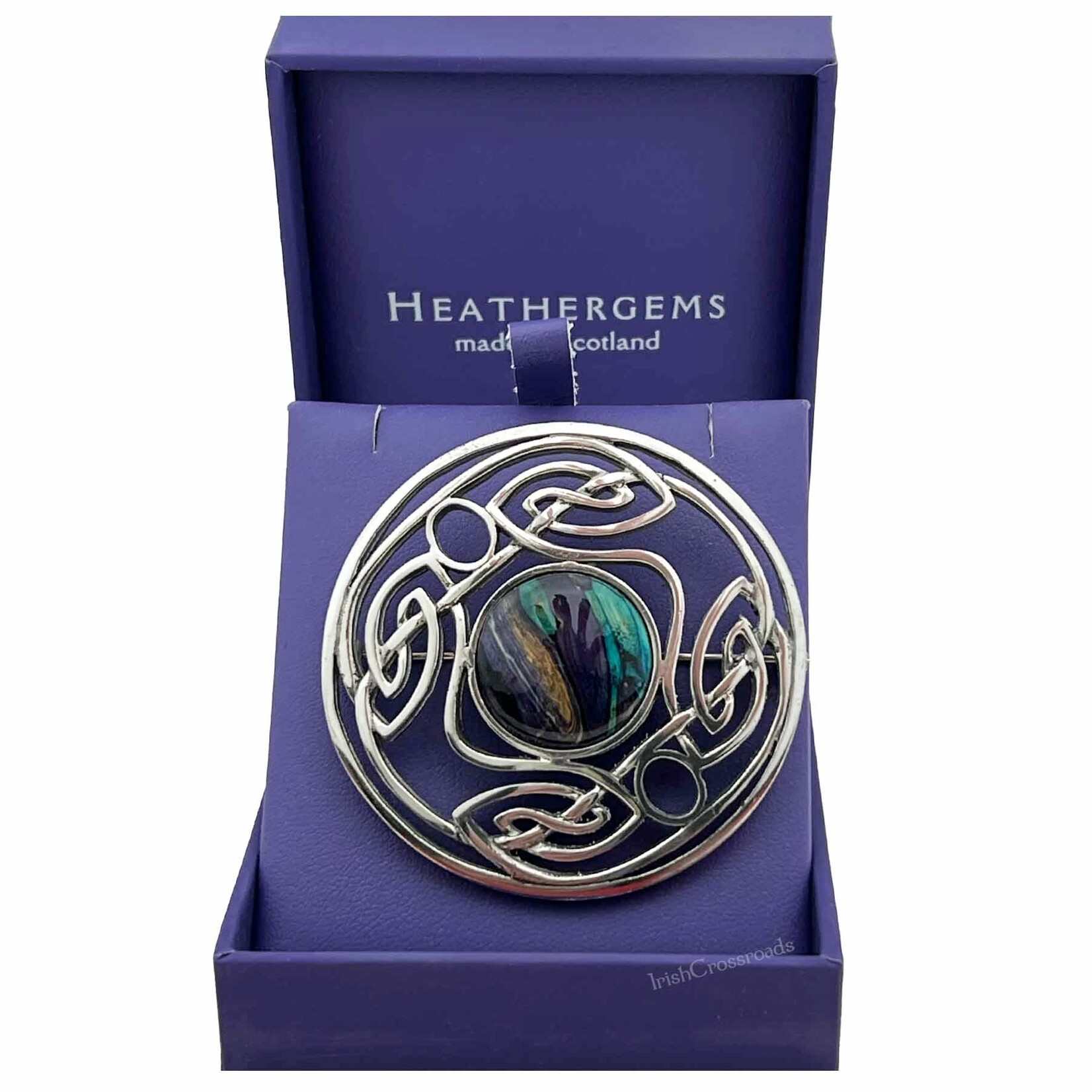 PINS & BROOCHES HEATHERGEM CELTIC WEAVE BROOCH