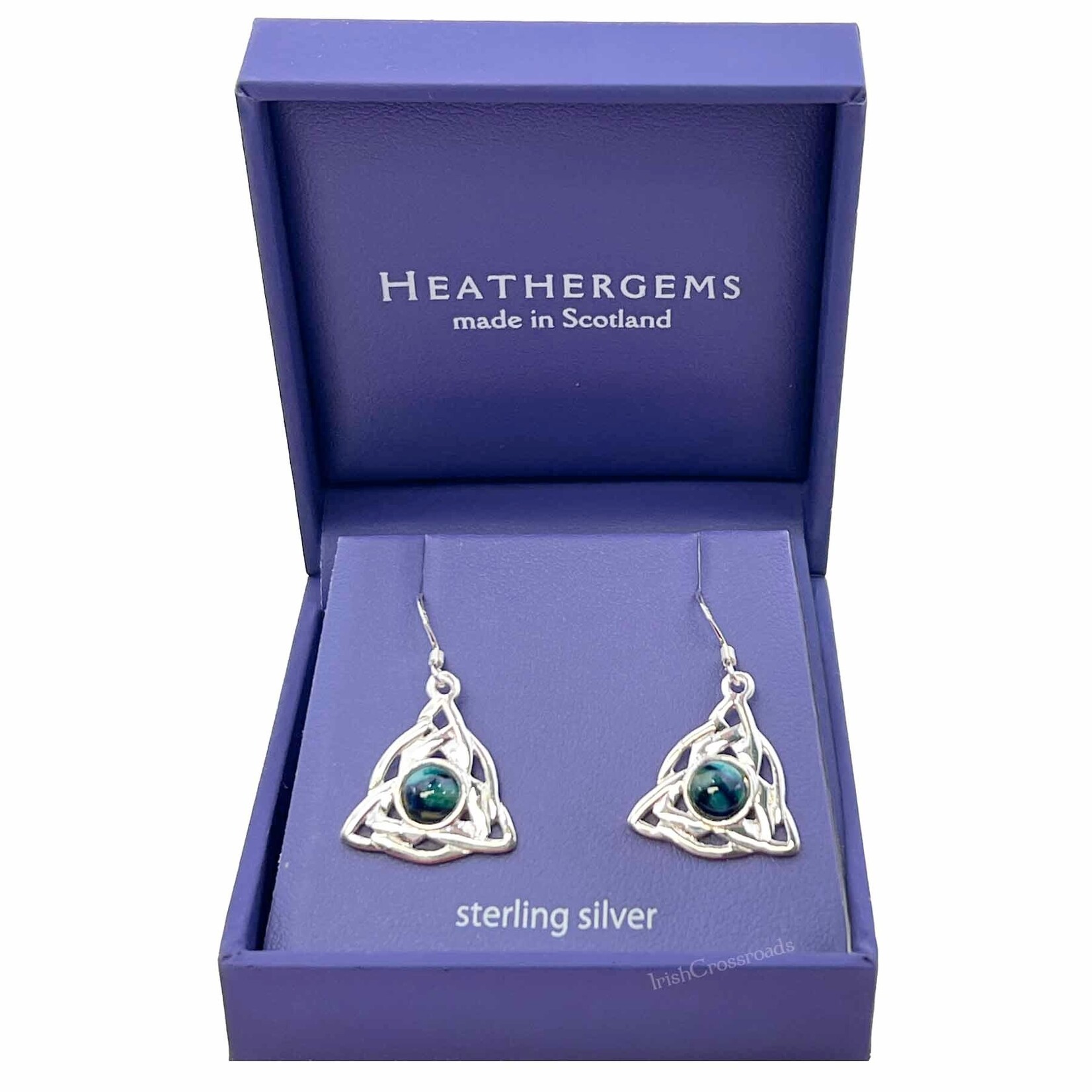 EARRINGS HEATHERGEM TRIN DANGLE STERLING EARRINGS