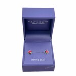 EARRINGS HEATHERGEM SML STUD SILVER EARRINGS