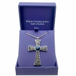 CELTIC CROSSES HEATHERGEM LRG CELTIC CROSS  PENDANT