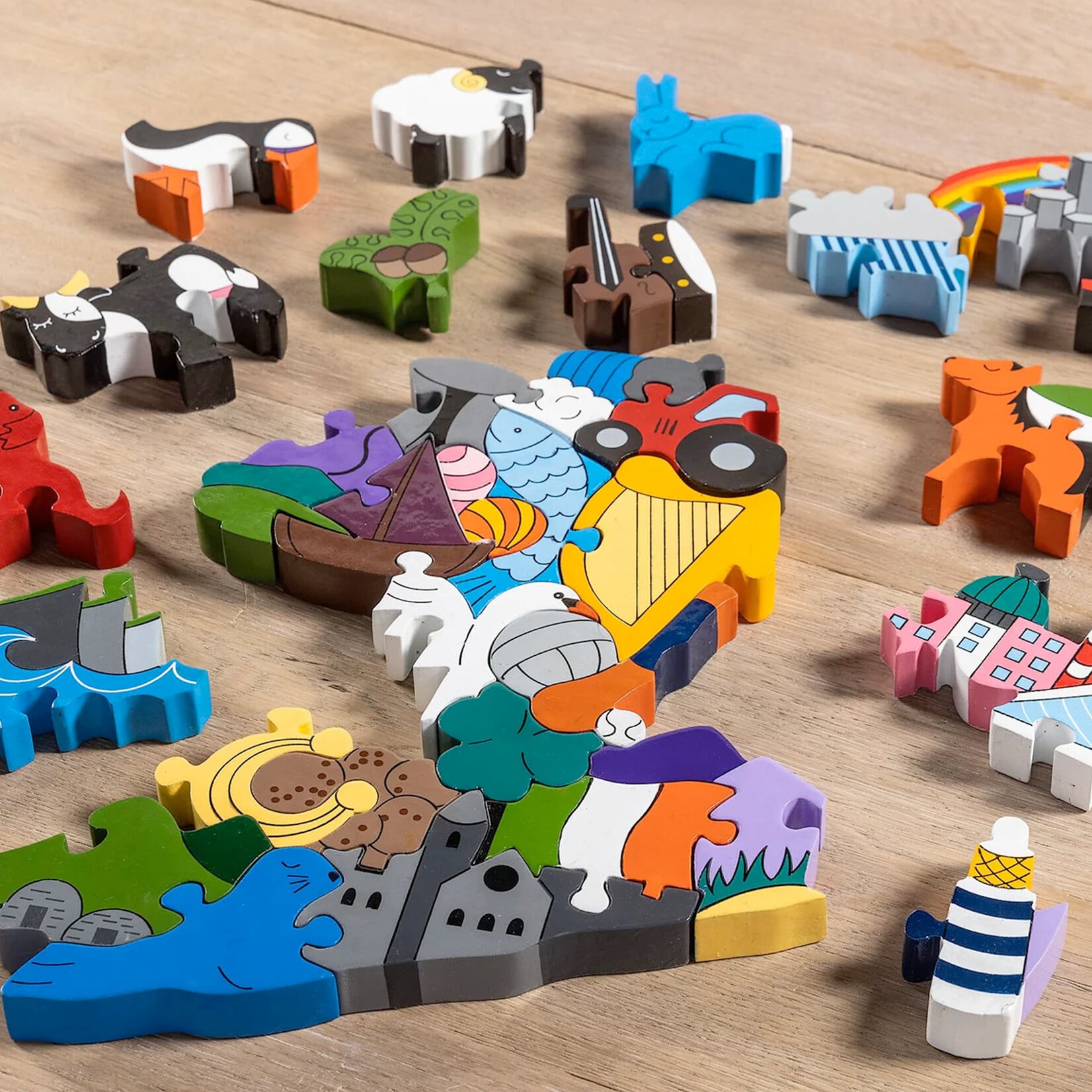TOYS ALPHABET JIGSAWS - Ireland Icons
