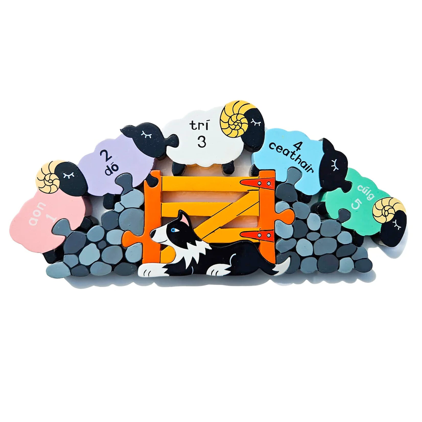 TOYS ALPHABET JIGSAWS - Sheep (Irish)