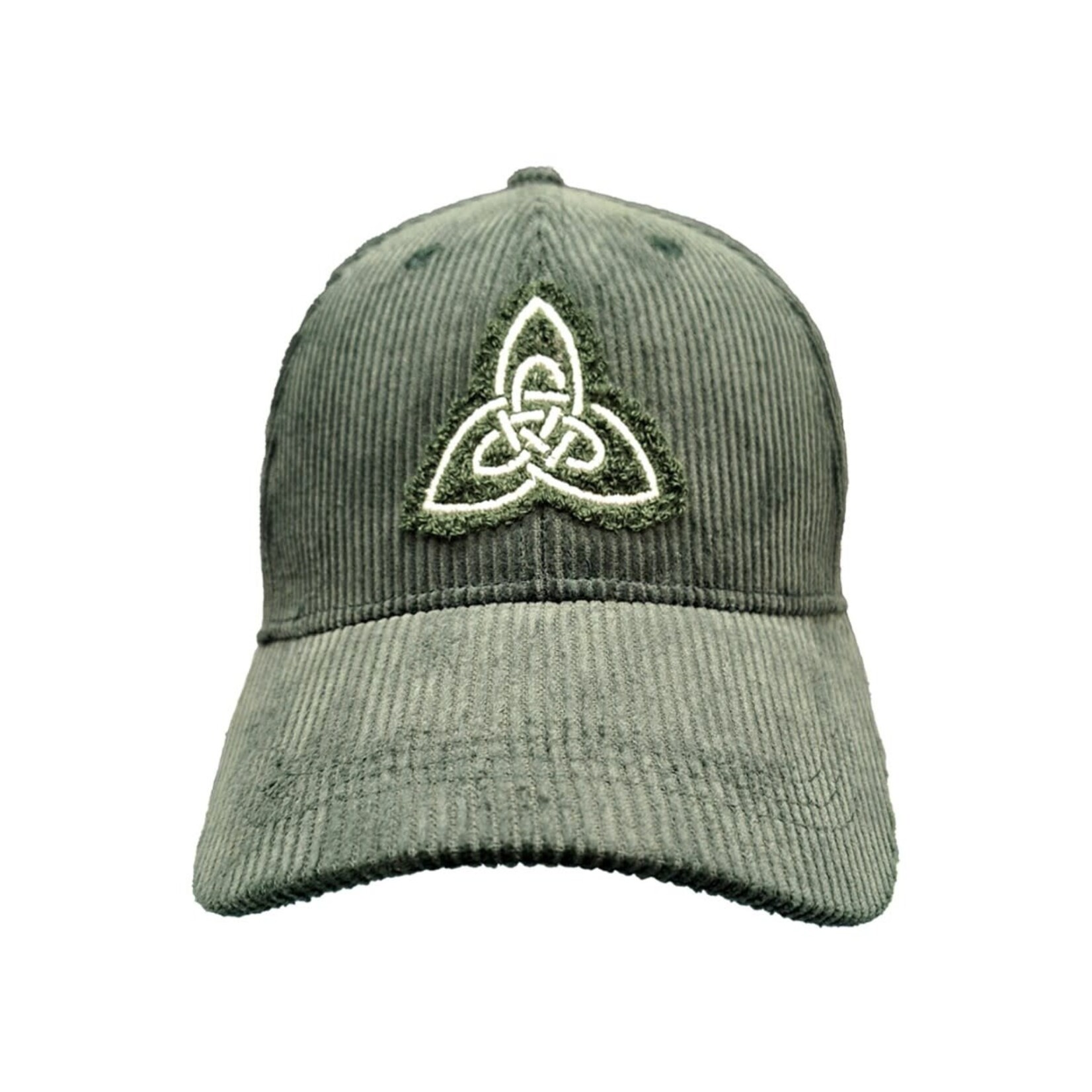 CAPS & HATS CELTIC KNOT CORD-STYLE GREEN BASEBALL CAP