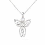 PENDANTS & NECKLACES FADO STERLING ANGEL PENDANT