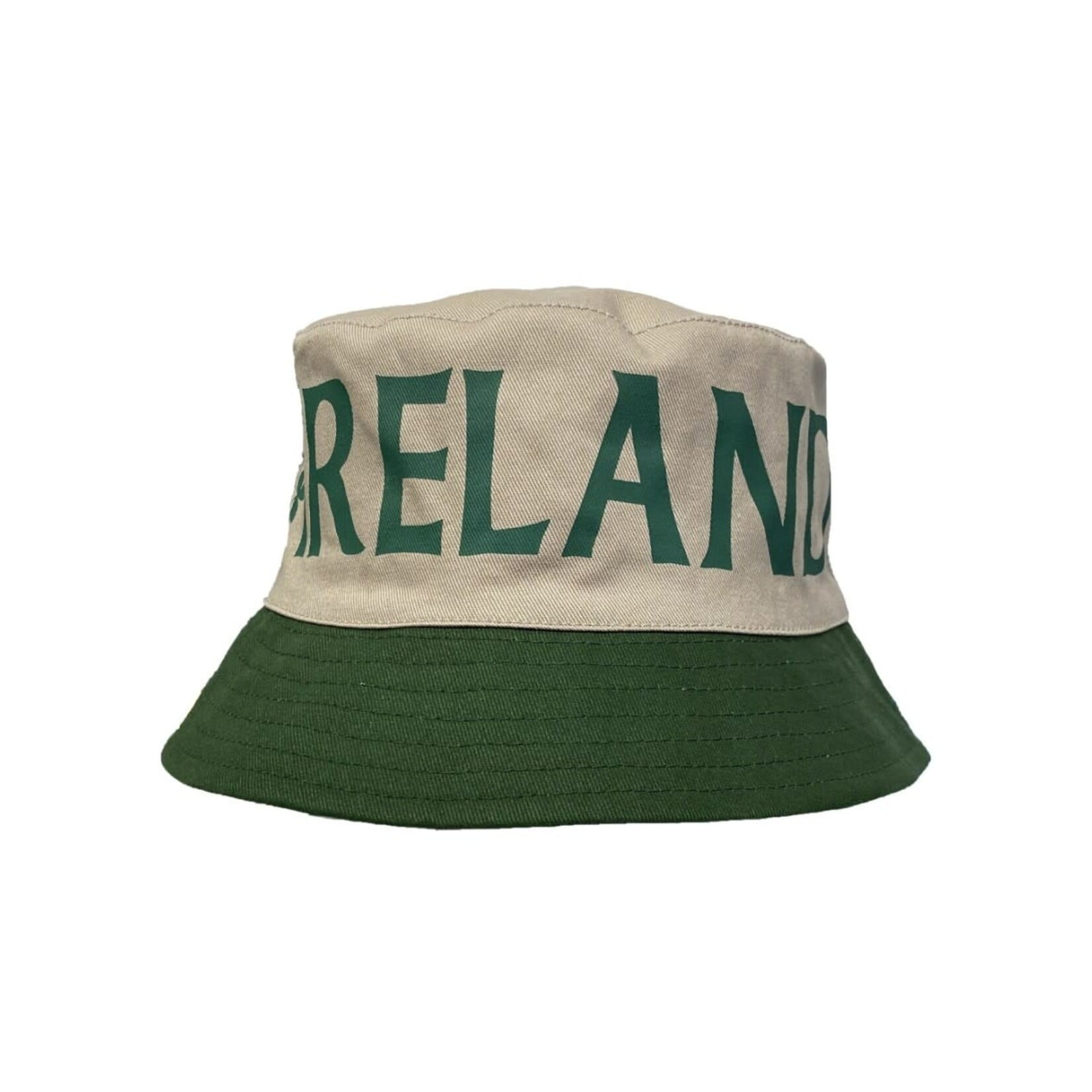 CAPS & HATS BOT/BEIGE IRL&SHAM BUCKET HAT