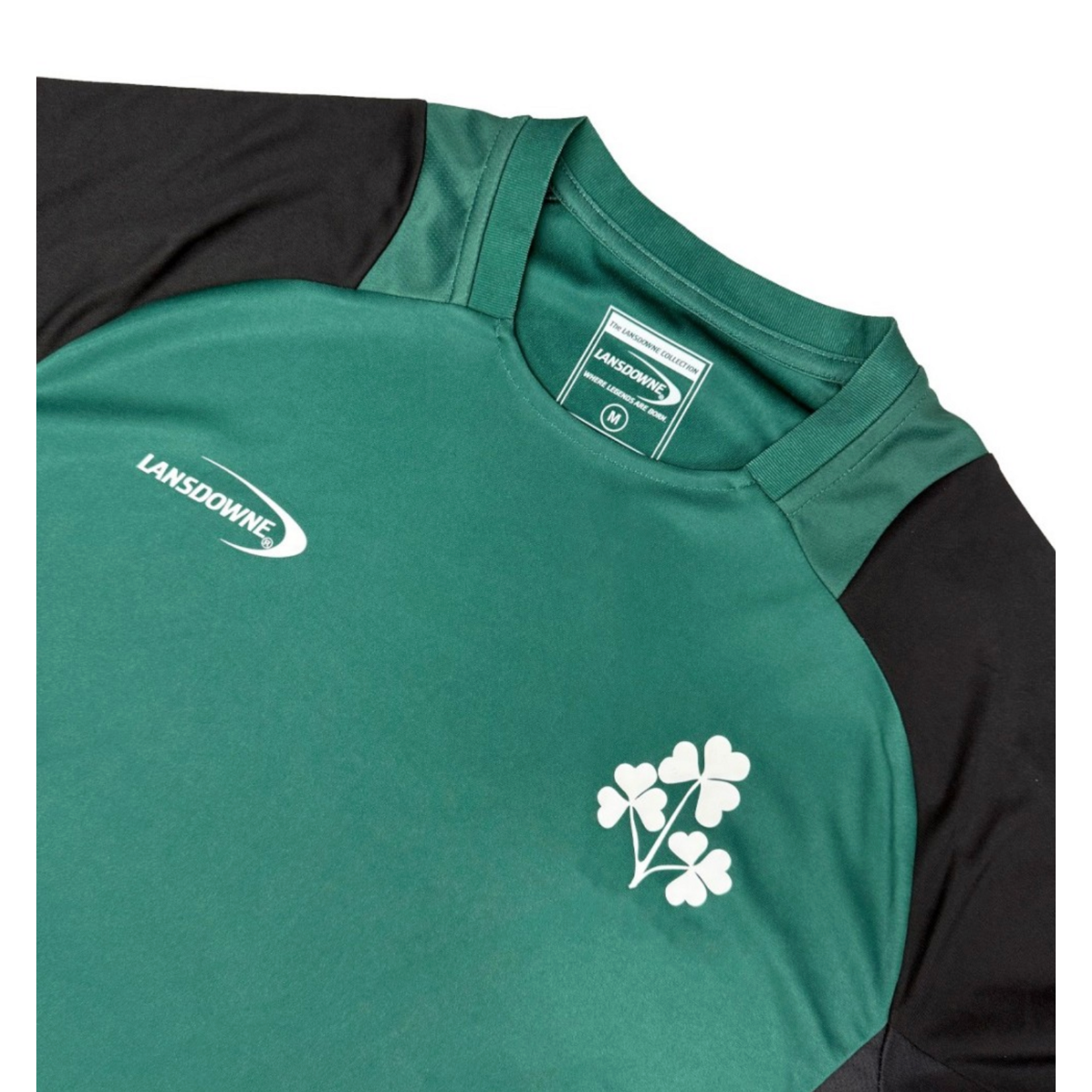 SPORTSWEAR LANSDOWNE GRN/BLK IRL SHAMROCK PERFORMANCE SHIRT