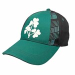 CAPS & HATS GRN/BLK IRL SHAMROCK PERFORMANCE BASEBALL CAP