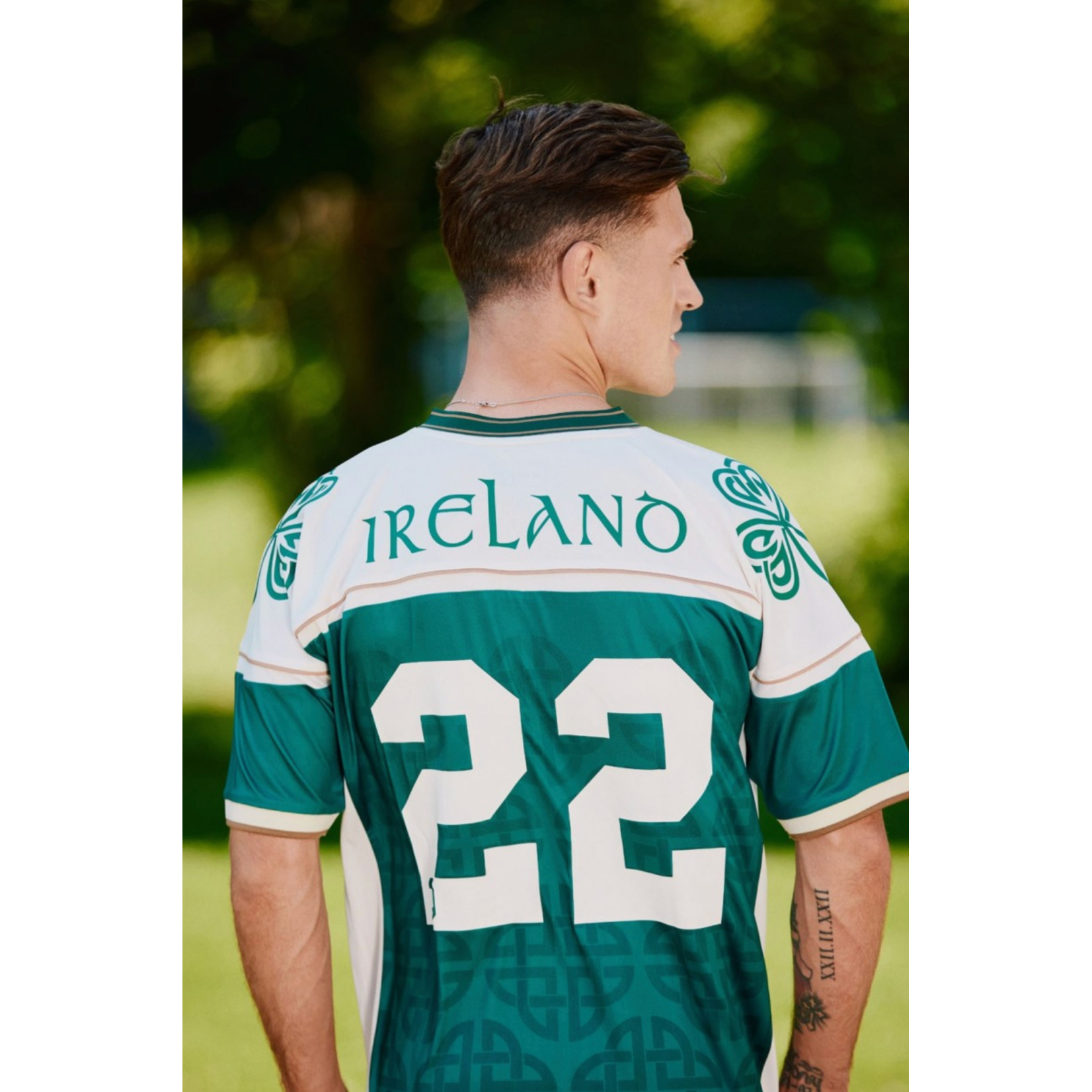SPORTSWEAR GRN/CRM IRL CELTIC USA FOOTBALL JERSEY
