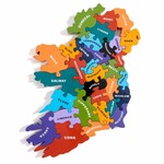 TOYS ALPHABET JIGSAWS - Map of Ireland