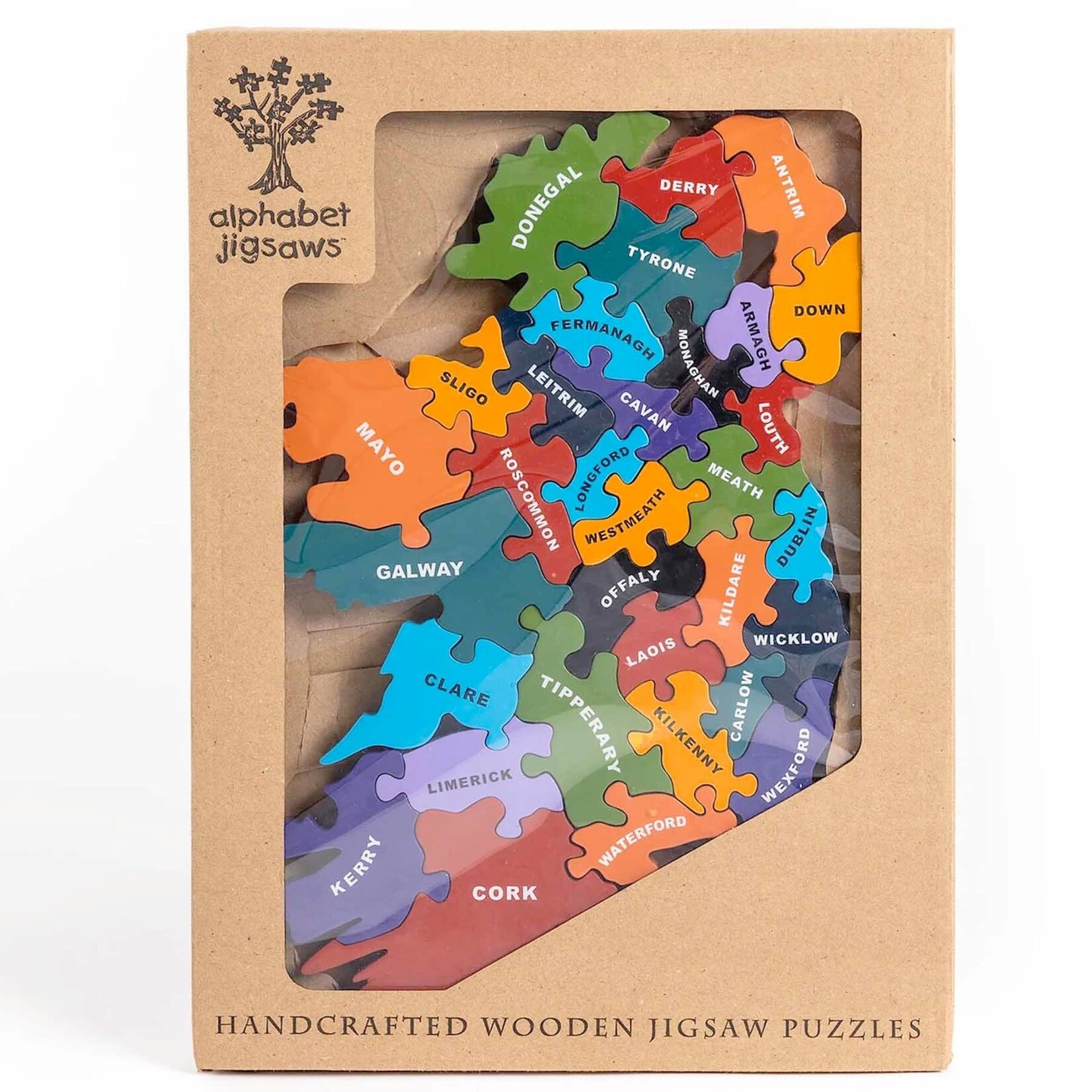 TOYS ALPHABET JIGSAWS - Map of Ireland