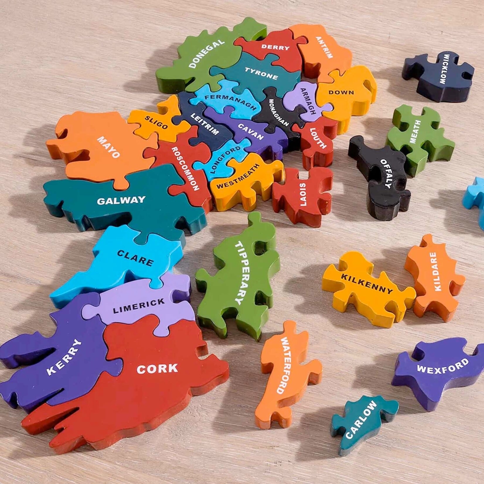 TOYS ALPHABET JIGSAWS - Map of Ireland