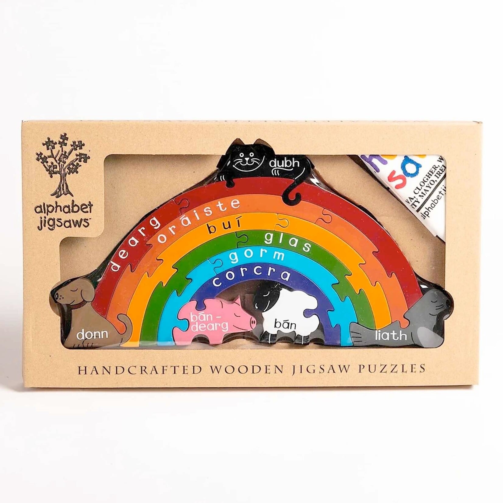TOYS ALPHABET JIGSAWS - Rainbow (Irish)