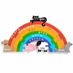 TOYS ALPHABET JIGSAWS - Rainbow (Irish)