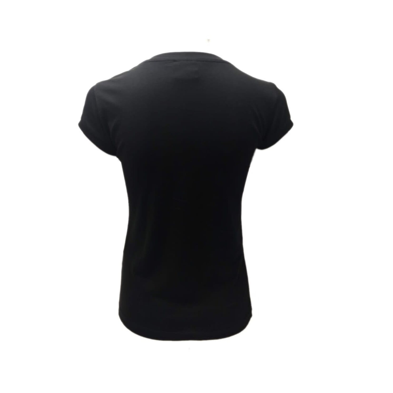 SHIRTS LADIES BLK TEE IRELAND w COLOURED KNOTS