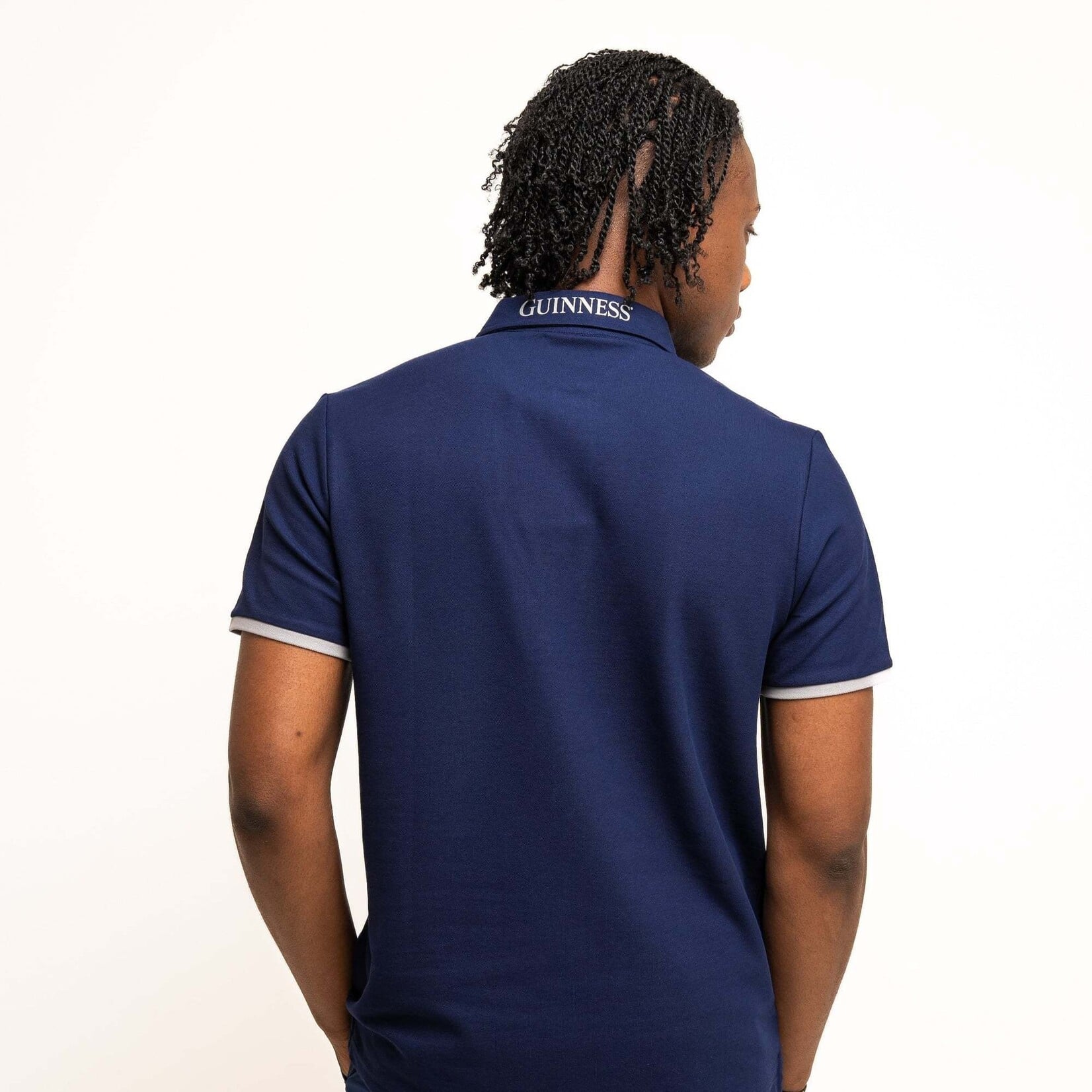 SPORTSWEAR GUINNESS NAVY / GREY GOLF POLO
