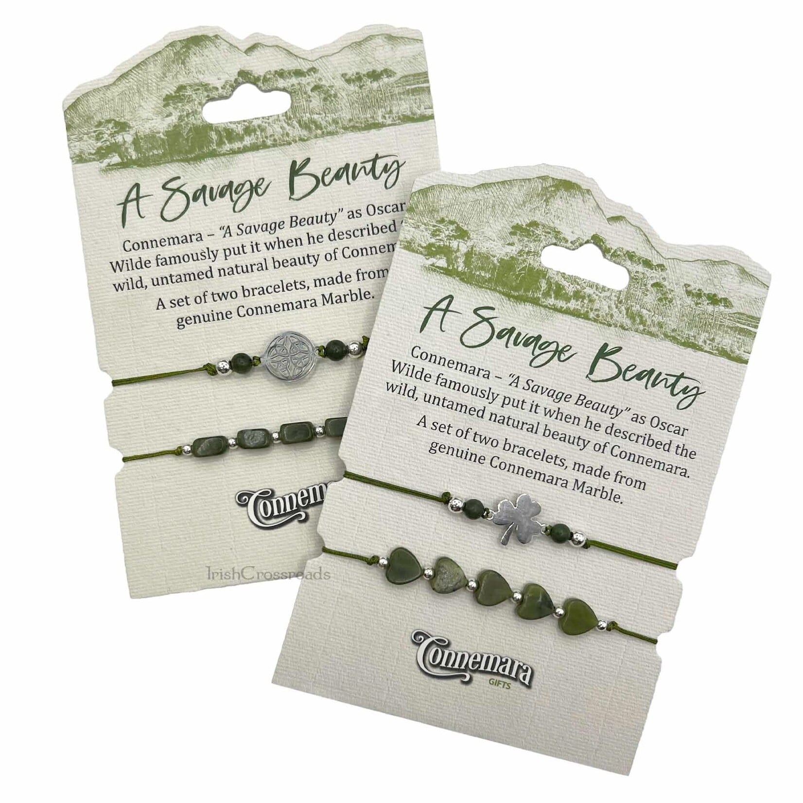 BRACELETS & BANGLES CONNEMARA 'A SAVAGE BEAUTY' BRACELET PAIR
