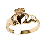 RINGS SHANORE 10K LADIES CLADDAGH RING