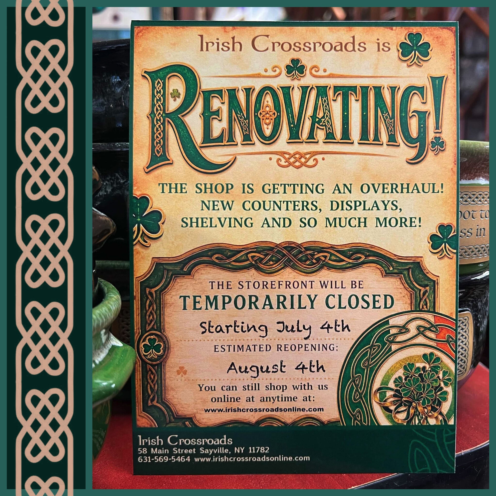 We are renovating!!! 