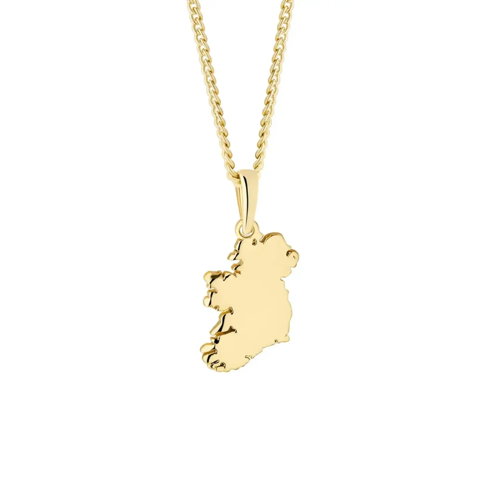 PENDANTS & NECKLACES SOLVAR GP SML MAP of IRELAND PENDANT