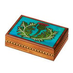 DECOR SCOTTISH THISTLE WOOD BOX